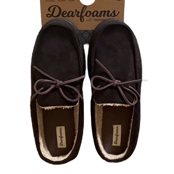 Indoor/Outdoor Shoe Slippers Dearfoams - Sz Large (11-12) - NWT - Picture 6 of 9